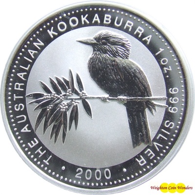 2000 Silver 1oz KOOKABURRA